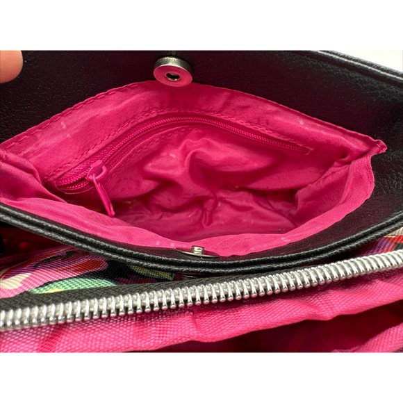 Lily Bloom Crossbody Purse Zip Pouch Small Shoulder Bag‎ Floral Print crossbody - Picture 5 of 5